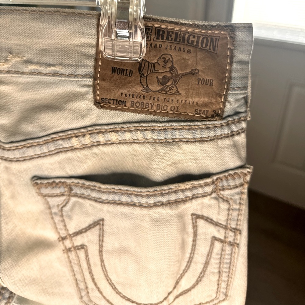 Slightly worn Original Bobby Big OT True Religion Size 34